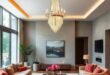 29 Stunning Luxury Living Room Chandelier Ideas to Elevate Your Space