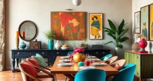 27 Vibrant Accessories to Transform Your Dining Room into an Eclectic Wonderland