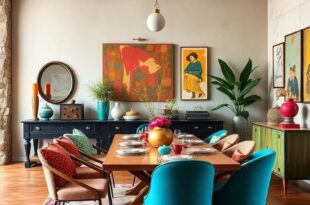 27 Vibrant Accessories to Transform Your Dining Room into an Eclectic Wonderland