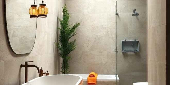 25 Eclectic Bathroom Designs That Showcase Stunning Mosaic Tile Creativity