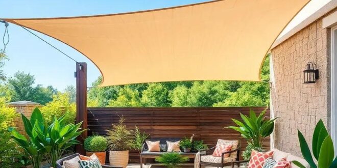 27 Innovative Ideas for Patio Shade with Stylish Shade Sails You’ll Love