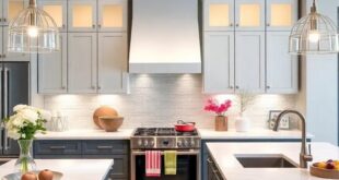 25 Inspiring Ideas for Gray Kitchen Cabinets Paired with White Quartz Countertops