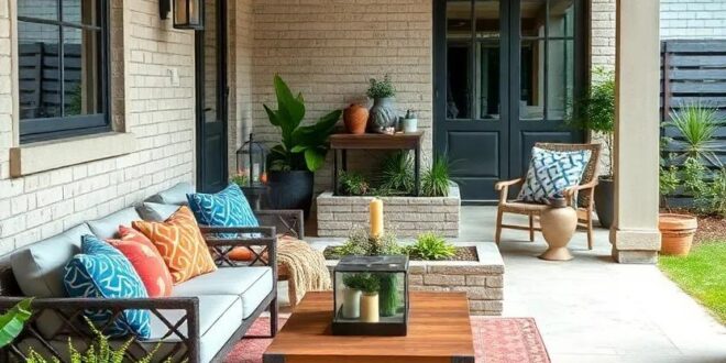 24 Creative Patio Ideas to Harmoniously Integrate Garden Beds into Your Outdoor Space