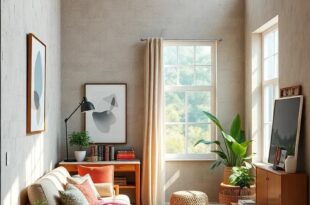 29 Inspiring Ideas for a Boho Eclectic Home Office Filled with Natural Light