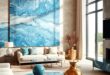 24 Striking Luxury Blue Marble Home Accents to Elevate Your Living Space