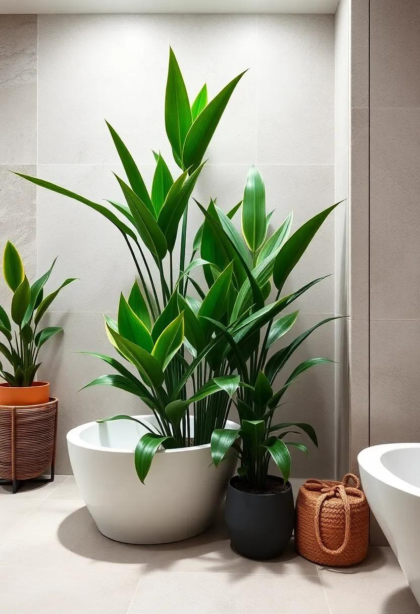 Dracaena: With‍ its striking foliage ⁢and architectural form, Dracaena⁢ makes a stylish⁢ addition ⁢while needing only occasional watering