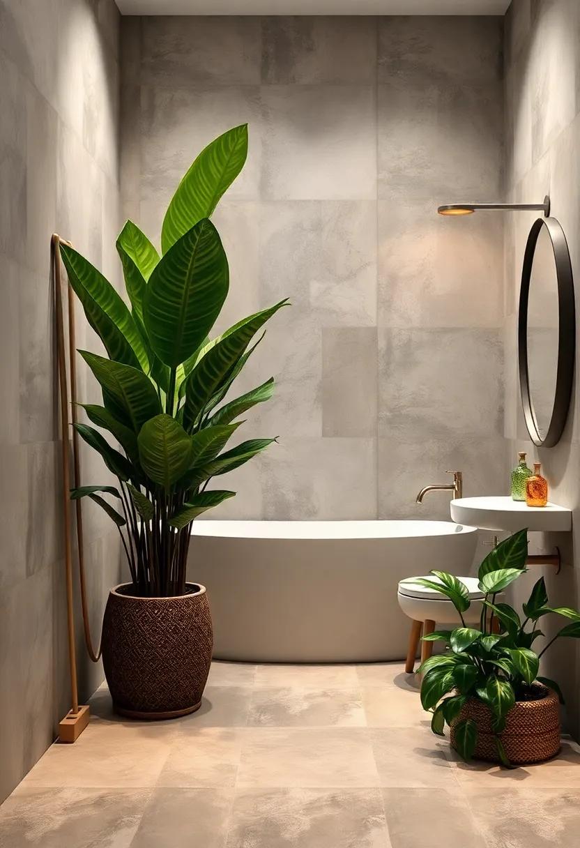Prayer Plant: With ​its ​stunning⁣ leaf patterns that fold up‍ at night, this ‍plant‌ adds liveliness and drama, thriving⁤ in ‍moist conditions