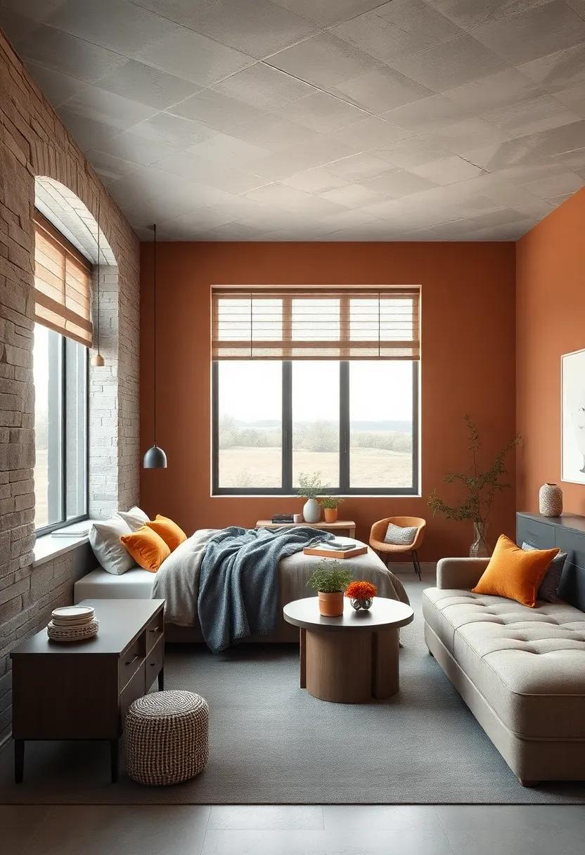 Cinnamon Spice: A rich cinnamon ‌color ​adds warmth and a⁣ hint of boldness, contrasting perfectly​ with a soft⁢ gray palette