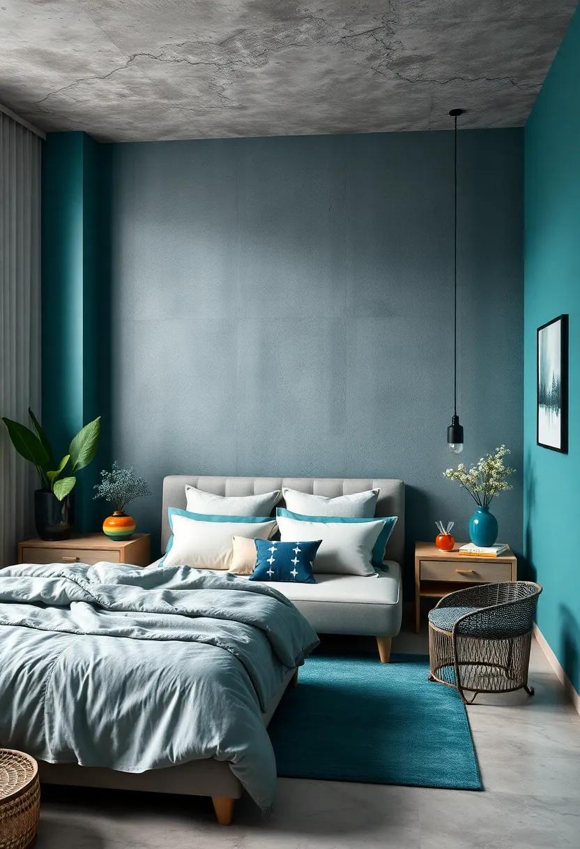Cool Teal: A refreshing teal can uplift ‍gray tones, creating ⁣a playful yet stylish atmosphere ⁤filled with personality
