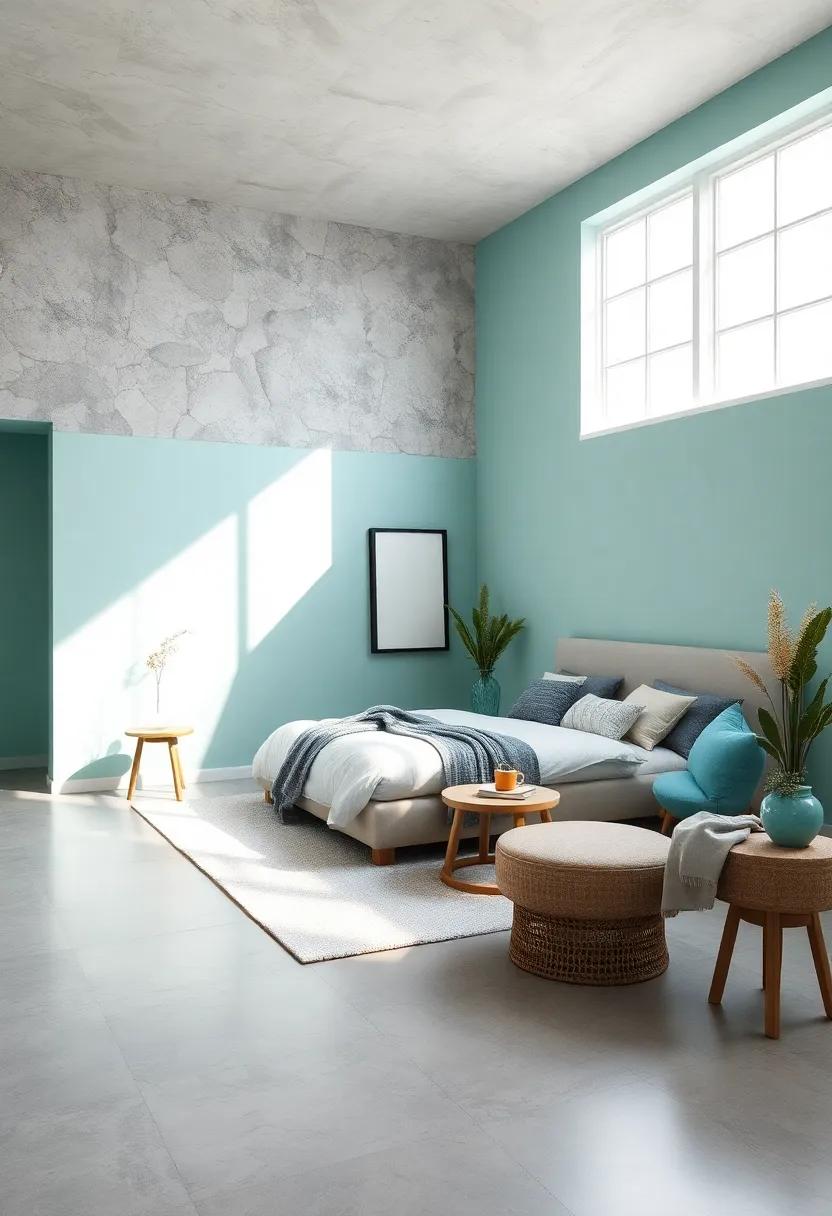 Light ⁢Aqua: A soft aqua can create a⁣ breezy, beachy vibe while perfectly harmonizing with lighter grays