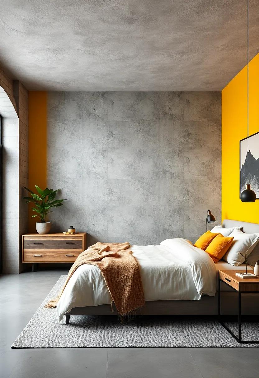 Mustard Yellow: A bold mustard yellow can energize your space, offering⁣ a vibrant pop‌ against a neutral⁣ gray backdrop