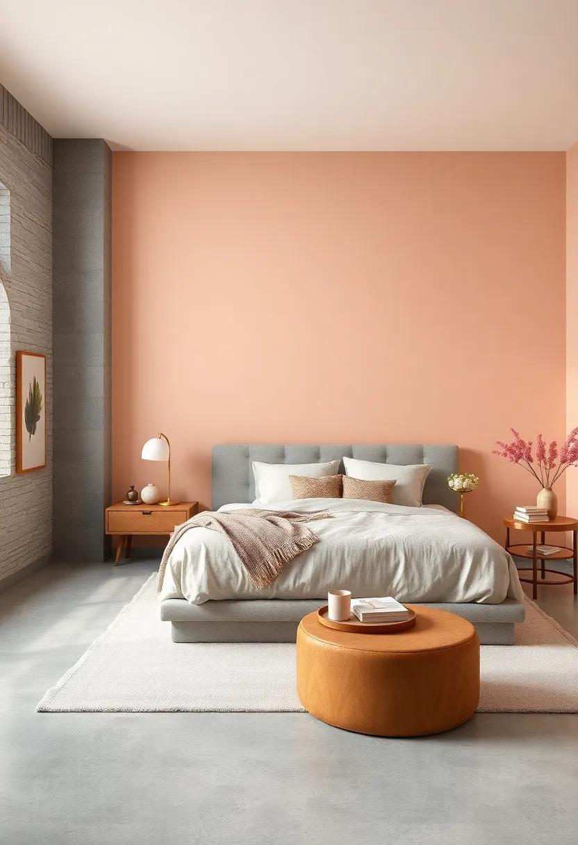 Pale Peach: This light ⁤peach shade adds⁣ a sun-kissed glow, making‍ your gray bedroom feel inviting​ and cheerful