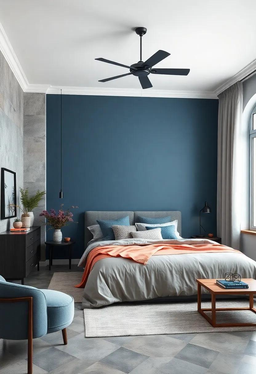 Smoky Blue: A ⁣nuanced smoky blue​ offers sophistication, providing ​an upscale‍ feel in conjunction with darker shades of gray