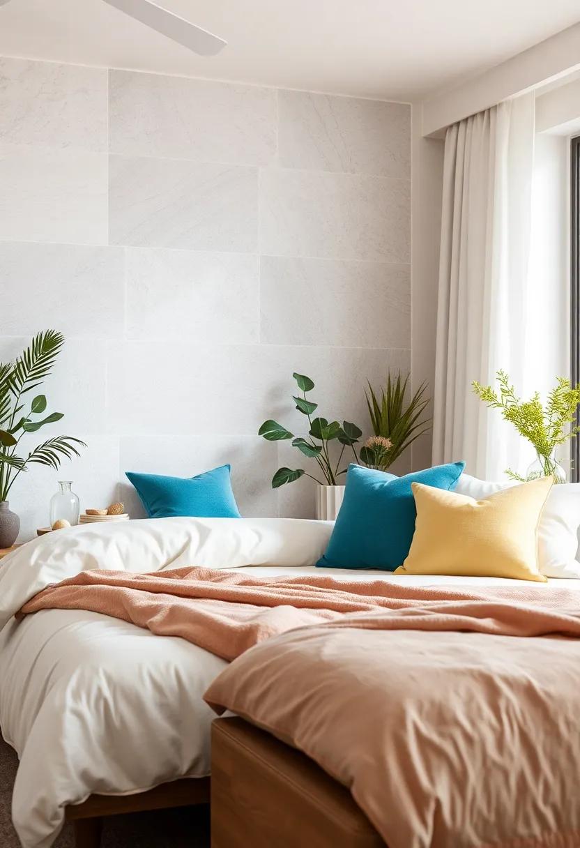 Soft‍ Pastels: Use candy-colored pastel pillows to create a light, airy atmosphere that feels‌ fresh and inviting