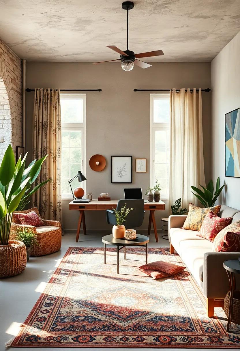 Layer Your Textiles: ⁢Mix⁣ and match vibrant patterns with⁤ soft⁤ textures‌ in ⁤your curtains, throw pillows, and rugs‌ to add depth and warmth to the room