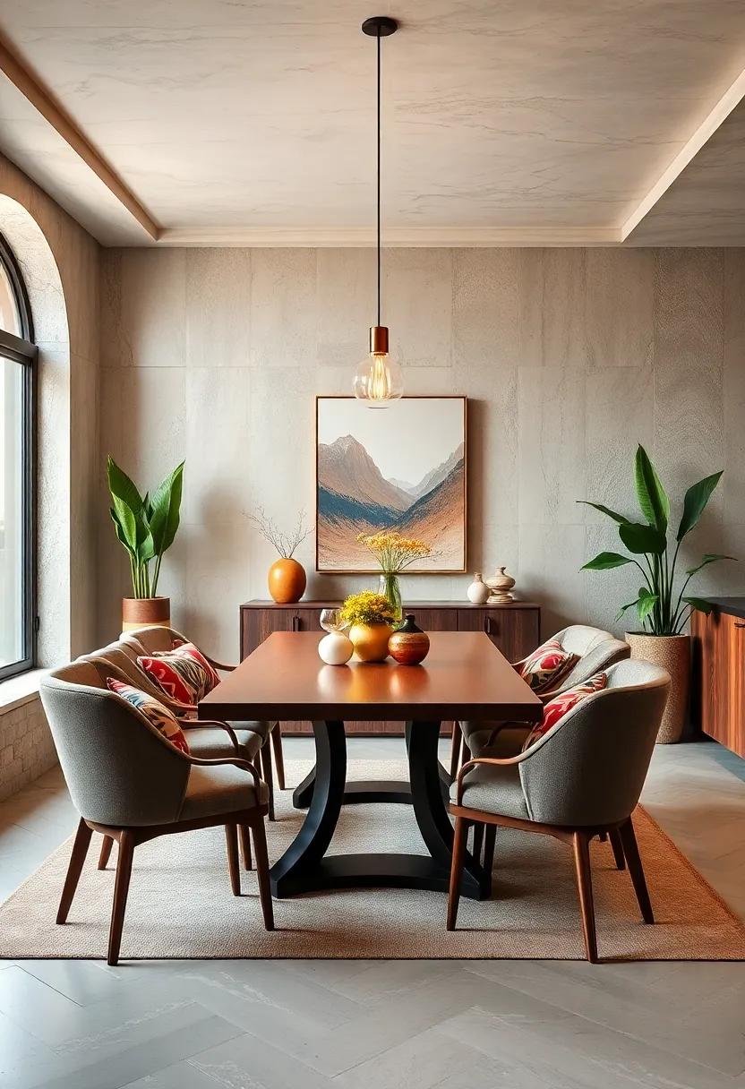 Local Artisan Pieces: Support local⁣ craftspeople‌ by purchasing handmade ‌pieces that fit your budget while adding ‌character to⁢ your dining room