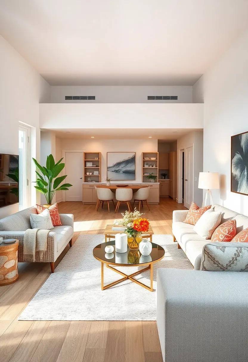 Choose Furniture with Coastal ⁣Flair:‍ Select ⁤pieces with light ⁤wood finishes or‌ whitewashed designs to evoke⁢ a relaxed beach vibe ​in ⁤your apartment
