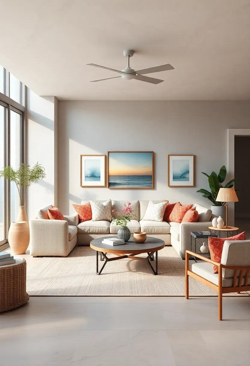 Create a Reading Nook: Install a comfy ​chair with nautical-inspired cushions⁢ and a soft ‌throw to create a cozy corner‌ reminiscent of a beachside ⁤retreat