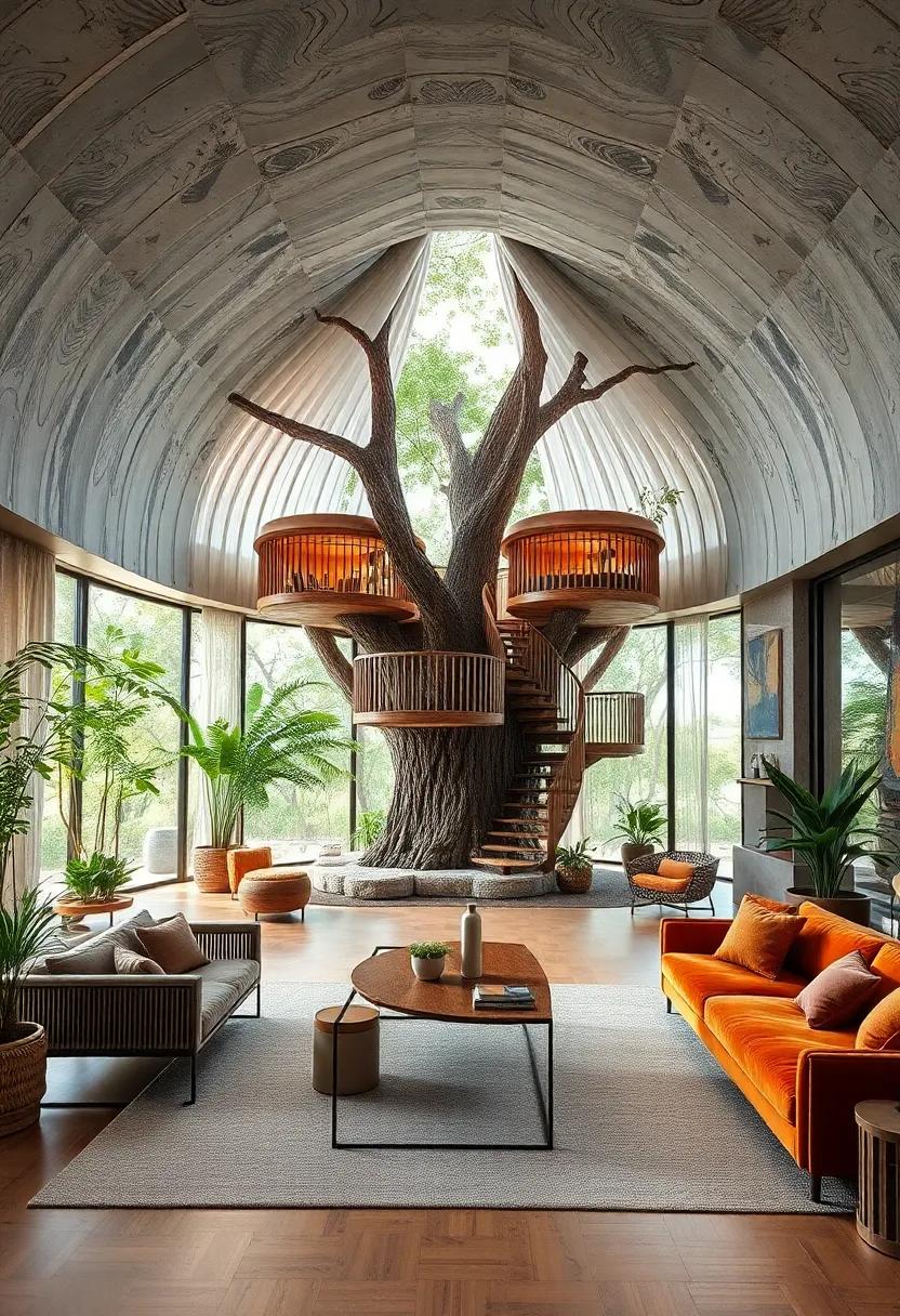 The⁣ Circular community Treehouse: A grouping of ⁤interconnected treehouses designed ‌for shared living, promoting communal harmony and collaboration among ⁢its residents