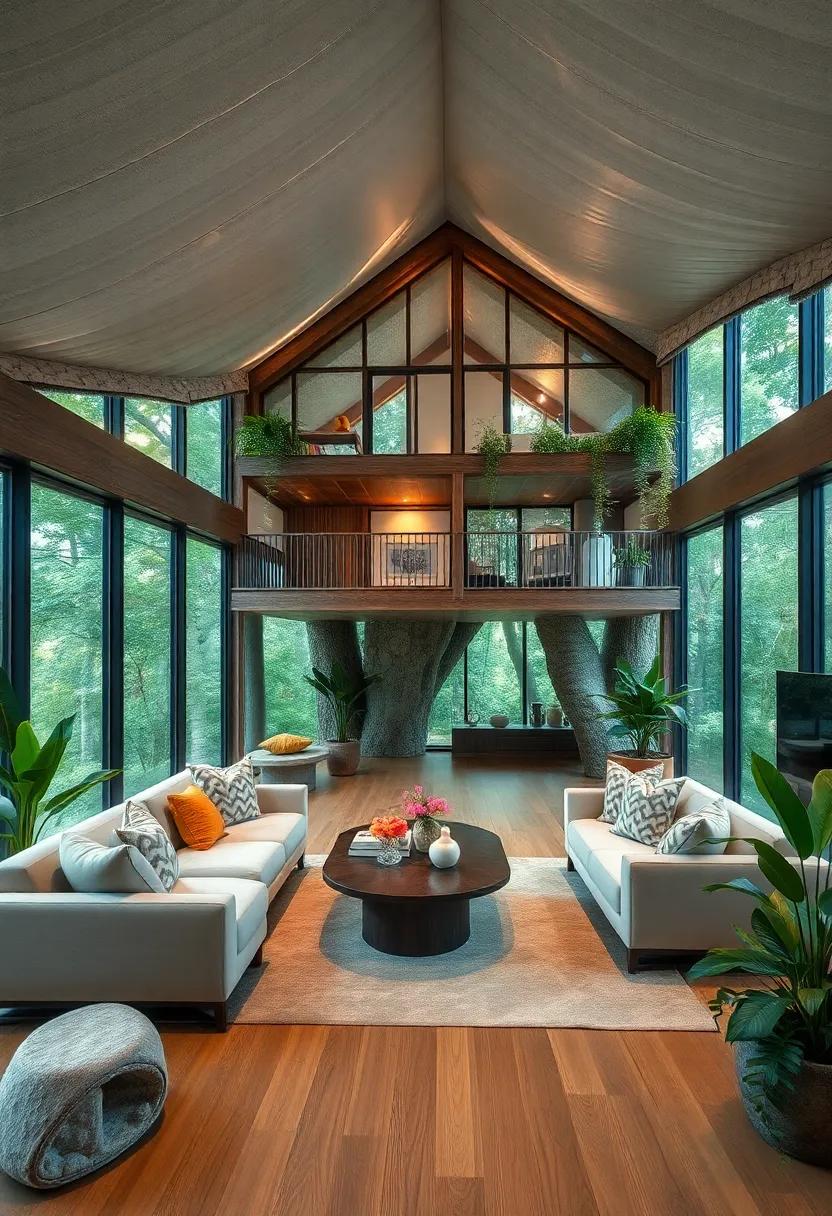 The Eco-Friendly Retreat: Utilizes biodegradable⁢ materials and incorporates rainwater collection systems, offering an inspiring ‌model for sustainable ‍living