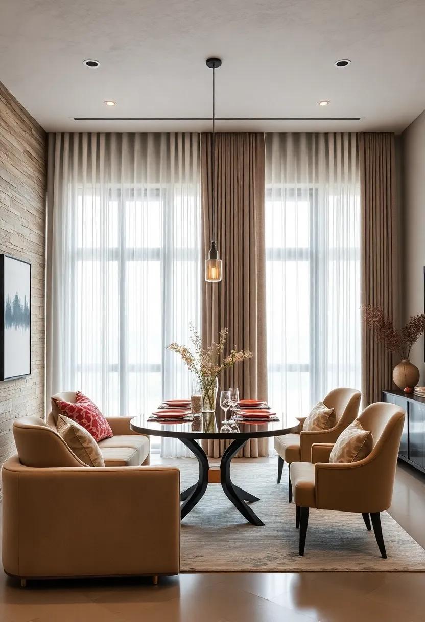 Explore dual-purpose options by ⁢incorporating curtains that also serve as room dividers, effectively creating functional areas within an open space