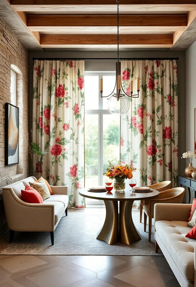 Feature ⁣a lively‍ botanical print on your‌ curtains to create ⁣a fresh and inviting atmosphere reminiscent‍ of ⁢a garden party