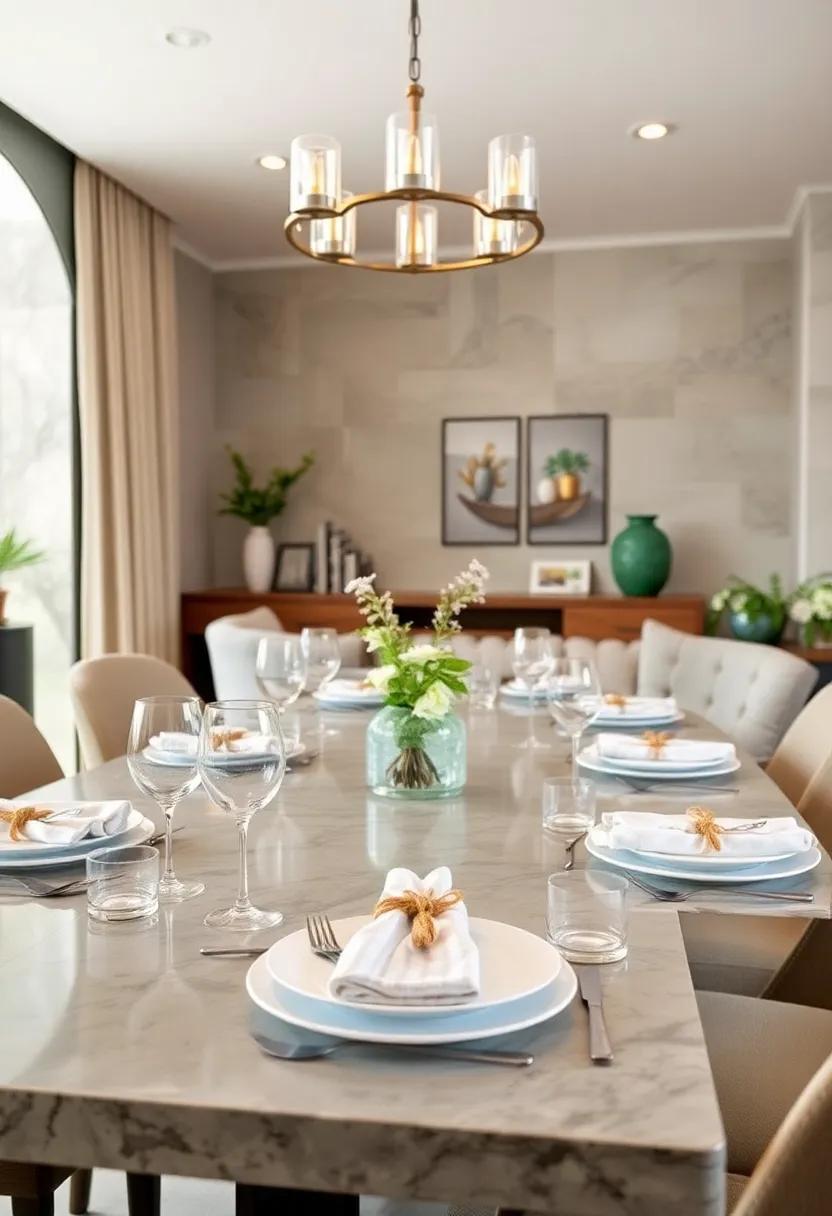 Monochromatic ‌Magic: Choose a single color palette and⁢ vary ⁢the⁣ shades throughout your settings for a sophisticated‍ and cohesive look