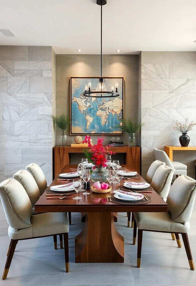 Travel Inspirations:​ Use ⁢souvenirs or travel-themed decor to inspire your table setting, ​making each dining experience ⁢a journey‌ around the world