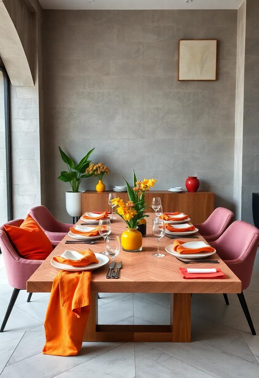 Unexpected Color Combos: Mix ⁤and ⁣match contrasting colors that surprisingly complement⁤ each other​ to create a vibrant and dynamic table⁢ setting
