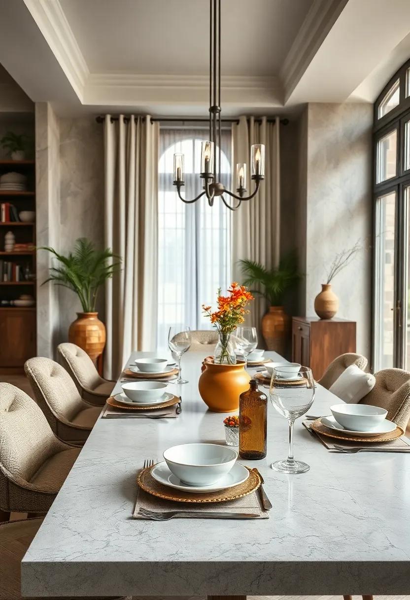 Vintage​ Charm: ‌Incorporate ⁣antique or‍ vintage dinnerware ⁤and utensils to give ⁣your⁣ dining room ⁢a ​timeless and nostalgic feel