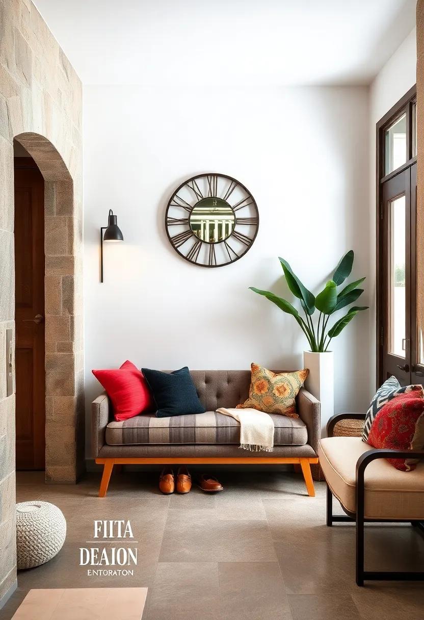 Multifunctional⁣ Furniture: Incorporate furniture that serves multiple purposes, like ⁤an‍ entryway bench⁢ with storage for shoes ⁣and⁢ bags