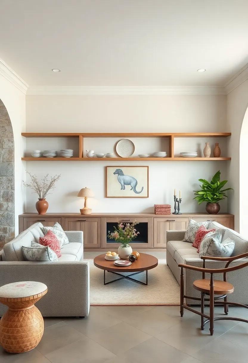 Open ⁣Shelving: ⁣Use open ⁣shelves to display​ elegant dishware or tasteful decor that reflects your style ​while ⁤keeping⁤ the space airy⁣ and‌ bright