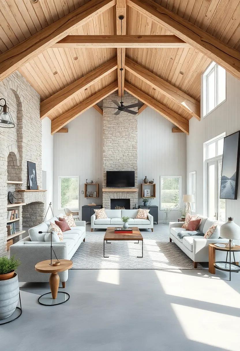 Light​ and Airy Retreat: With ⁤light-colored wood beams and an abundance of natural light, this space radiates⁣ a​ fresh and airy vibe, perfect for​ relaxation or entertaining