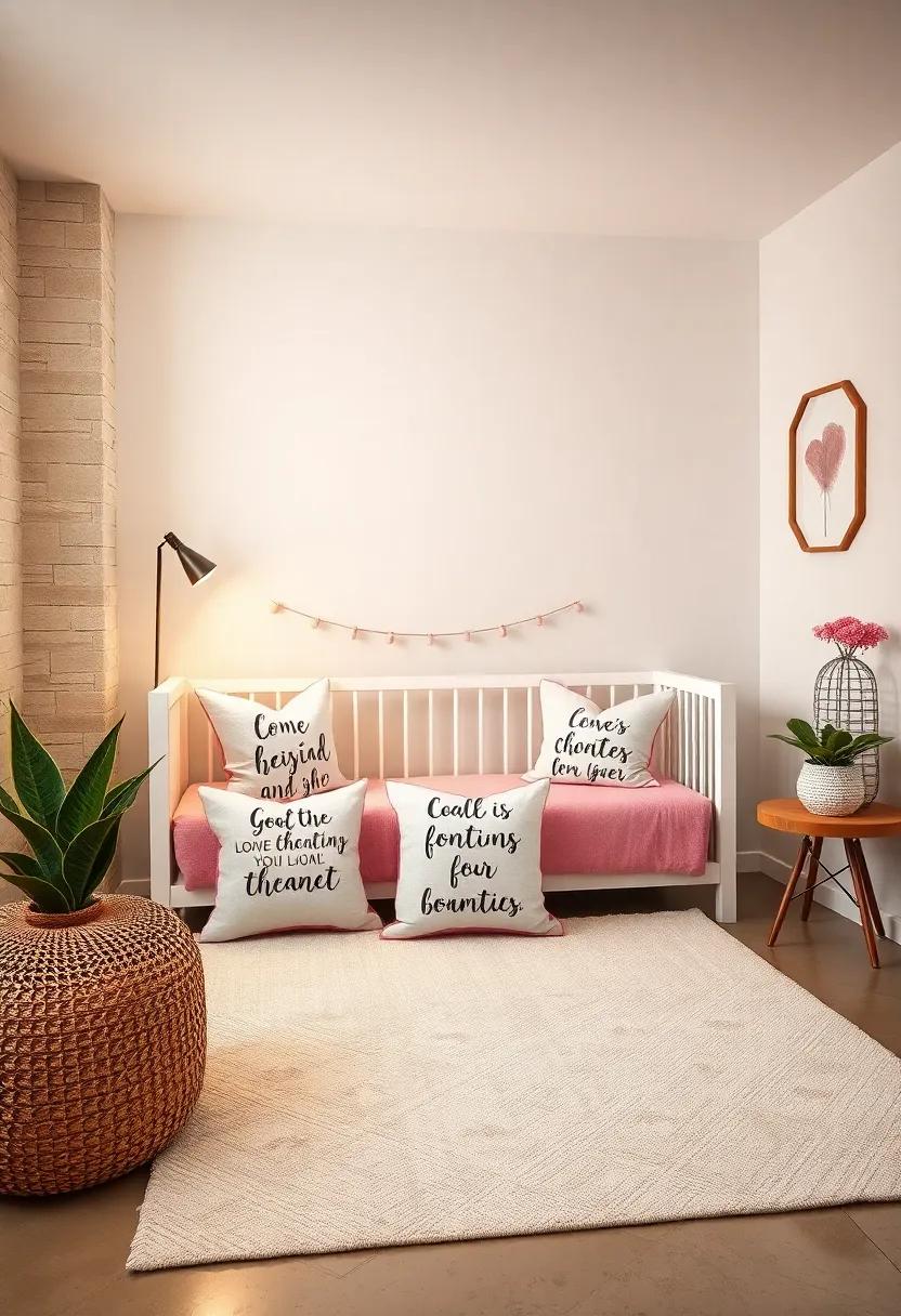Inspirational Quotes: Uplifting quotes on soft fabric serve as delightful reminders for both parents and baby, fostering a ⁣positive environment