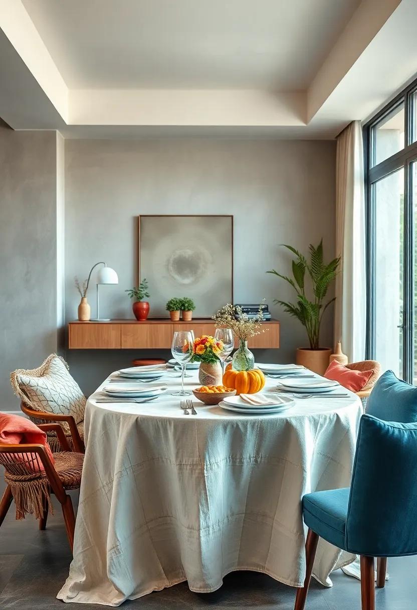 Linen Tablecloth: ⁢Made from ⁢breathable natural fibers, it lends an effortless sophistication to your dining experience while remaining eco-friendly