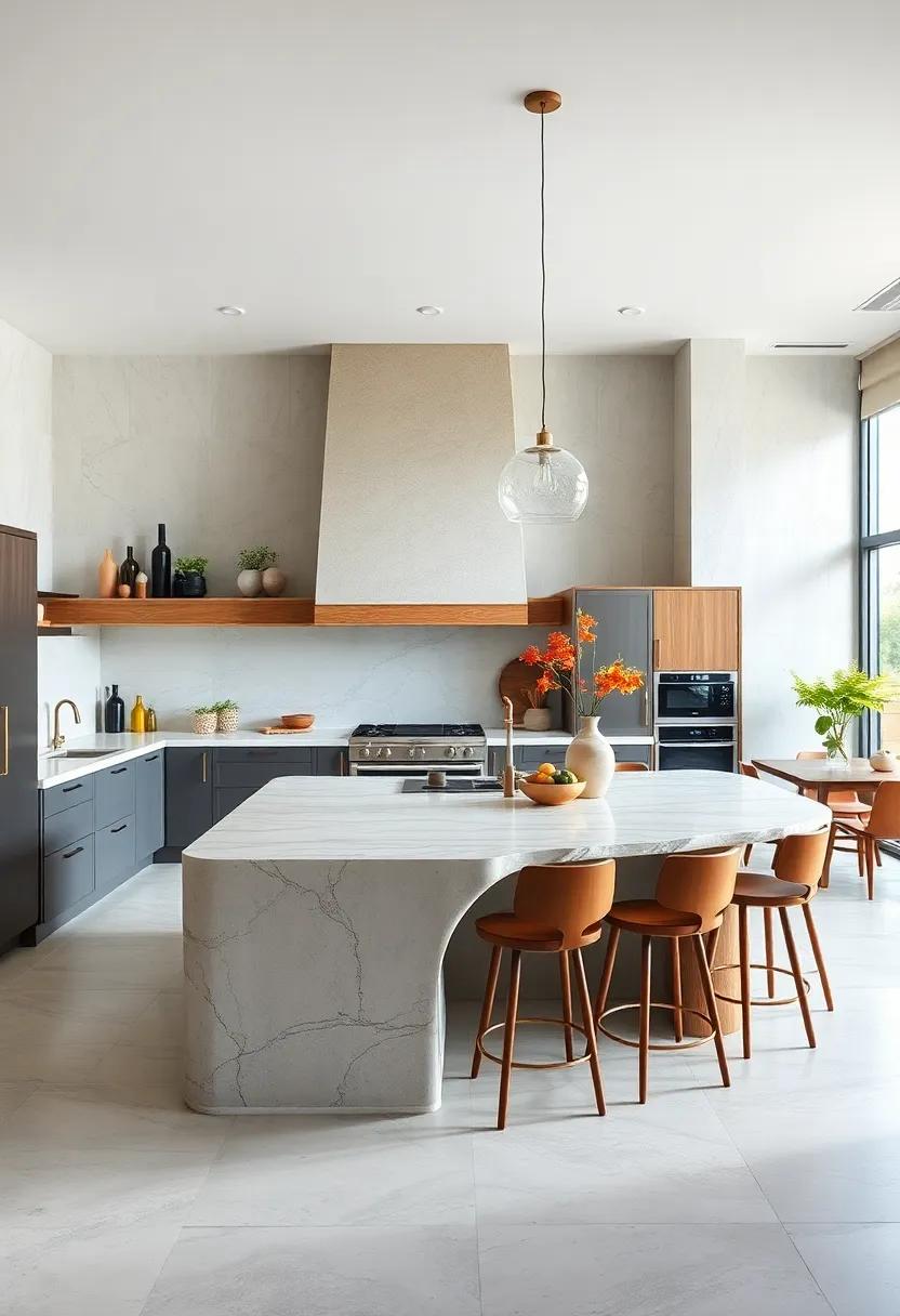 The artsy Accent: Discover islands‍ that double as an art piece, showcasing creative designs or ‌unique shapes that grab attention