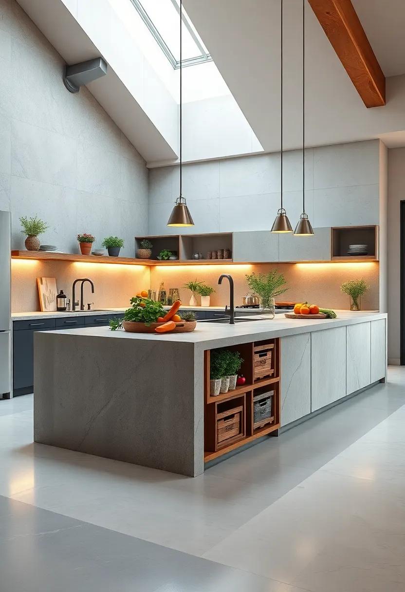 Farm-to-Table Focus: Unveil islands that include built-in herb‍ gardens or crates for ⁣fresh produce, promoting a farm-to-table ethos