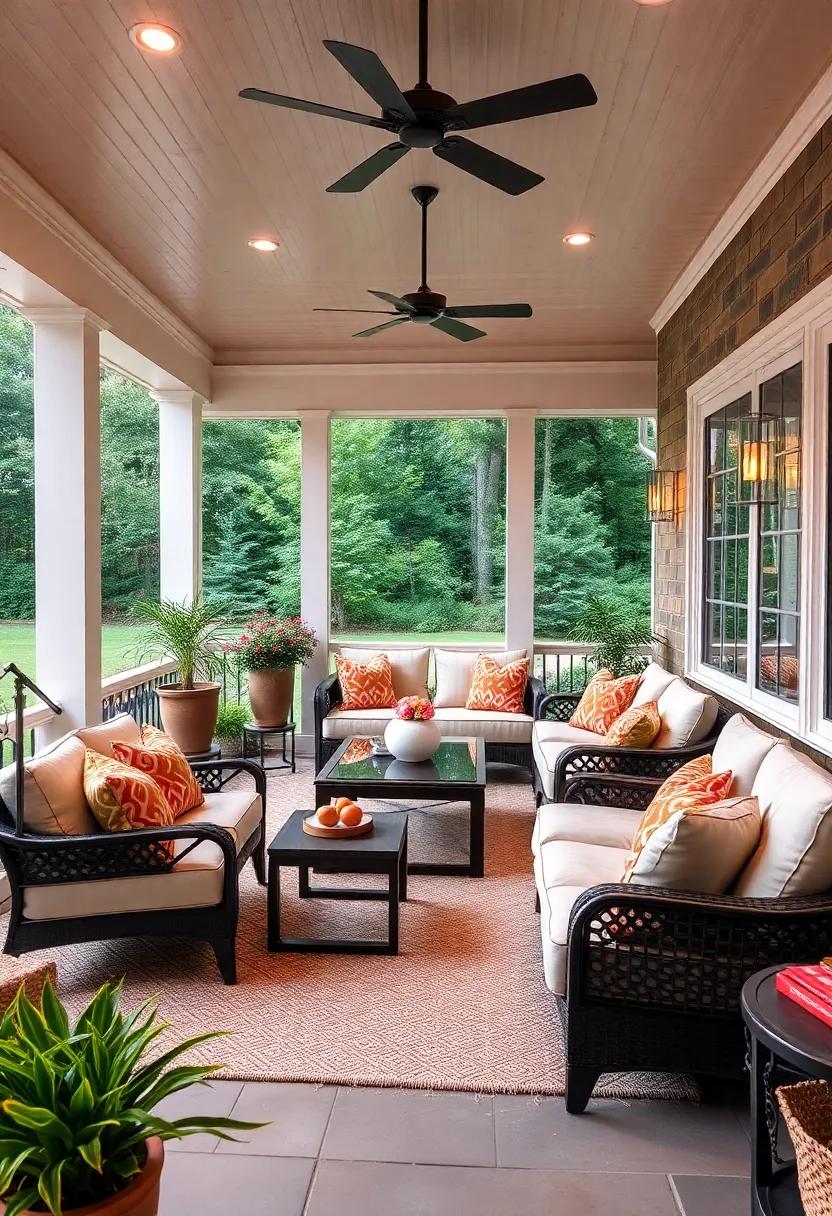 Formal ⁣Elegance: Discover how to incorporate a sophisticated sectional with plush cushions and elegant accents for a high-end outdoor experience