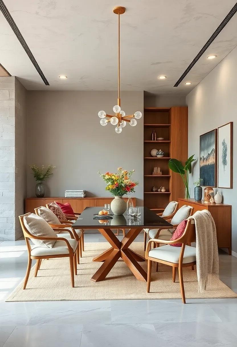 Soft Textiles: Incorporate plush ​textiles, like‌ cushions on chairs or a cozy throw, ‍to add​ comfort‌ and warmth to the ​dining experience