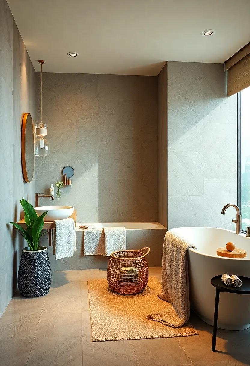 Plush Bath Towels: invest in ultra-soft, oversized towels ⁤made⁤ from premium Egyptian cotton for the ultimate in ‌comfort after a relaxing soak