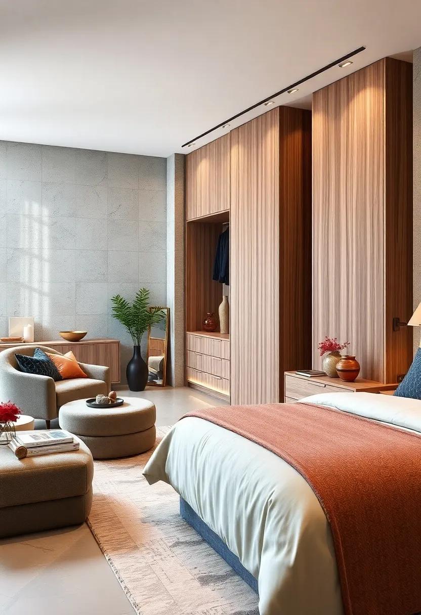 Dual Functionality: Look for wardrobes that double as a room divider, offering privacy and stylish separation in open-plan spaces
