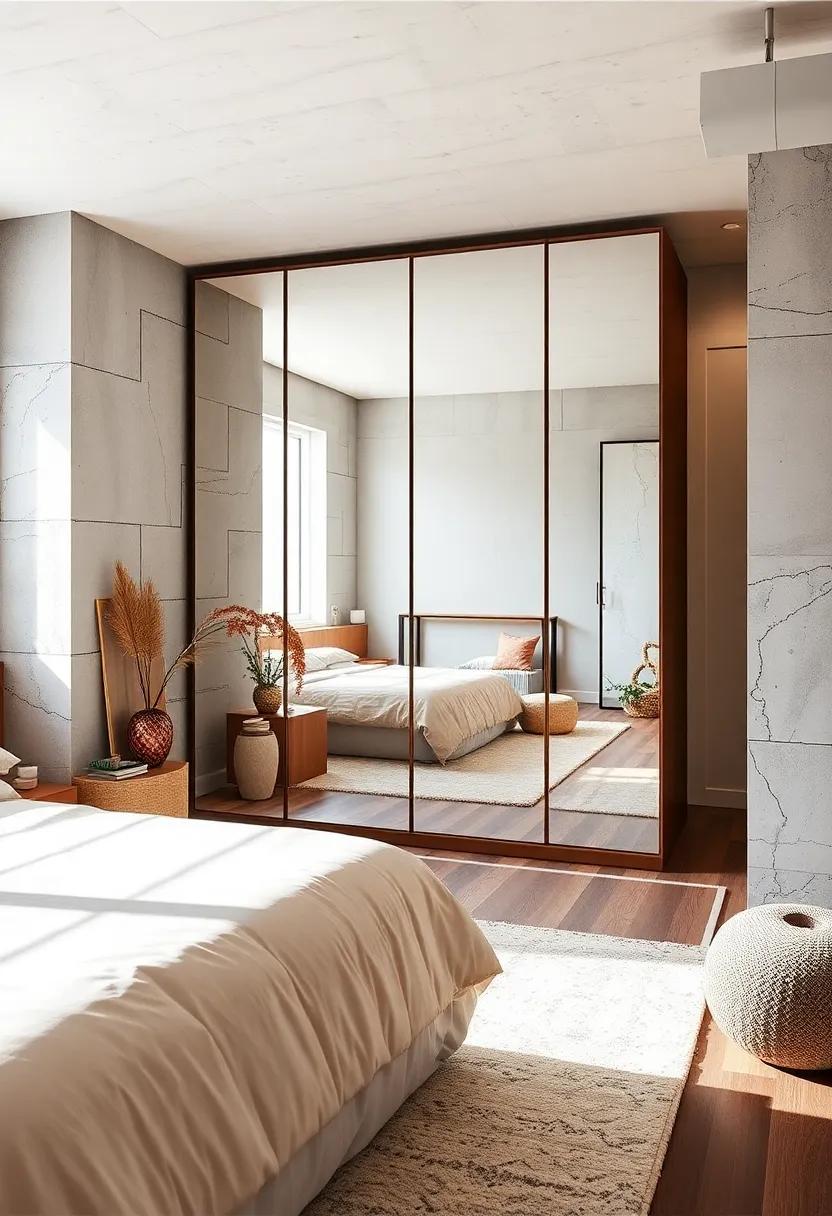 Mirrors for Days:​ Choose a mirrored wardrobe to add depth and‍ brightness to the room while serving as a chic dressing mirror
