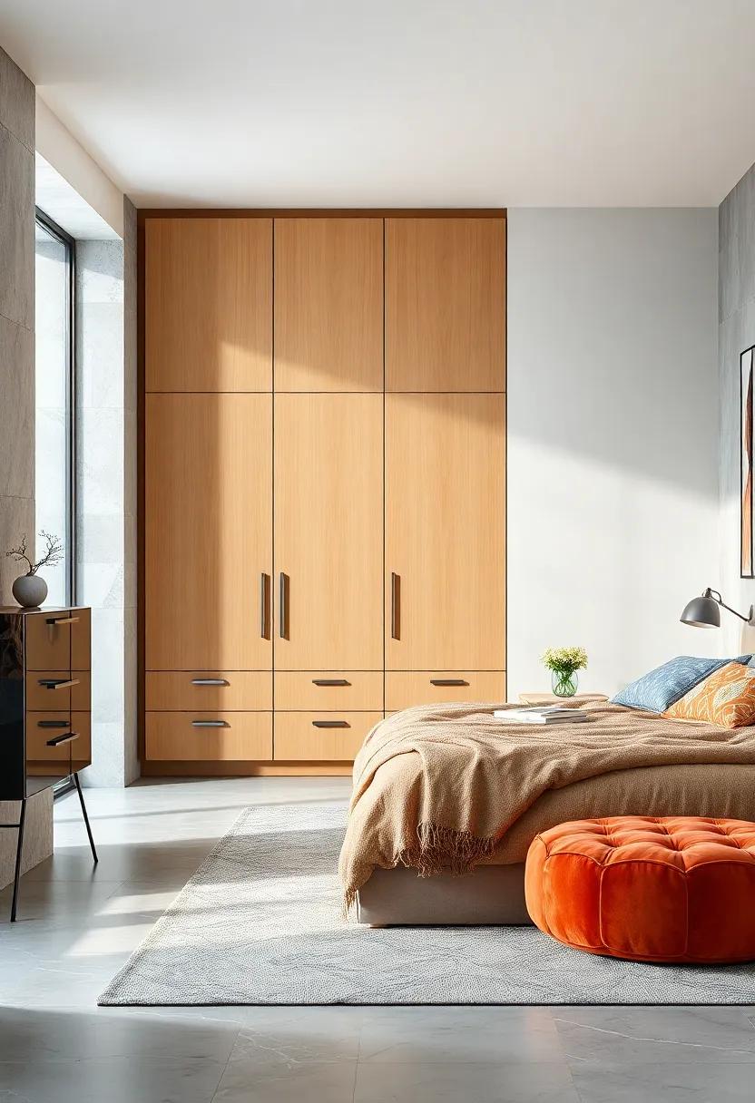 Playful Patterns: Opt for wardrobes with fun patterns or colorful graphics to‌ liven up your bedroom‍ and showcase your personality