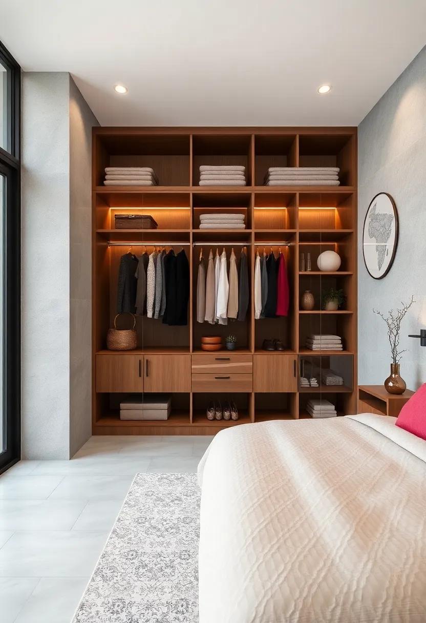 Textured Layers: ‍Incorporate a wardrobe that features a mix of textures—smooth⁣ wood paired with ‍rough textiles for an inviting feel