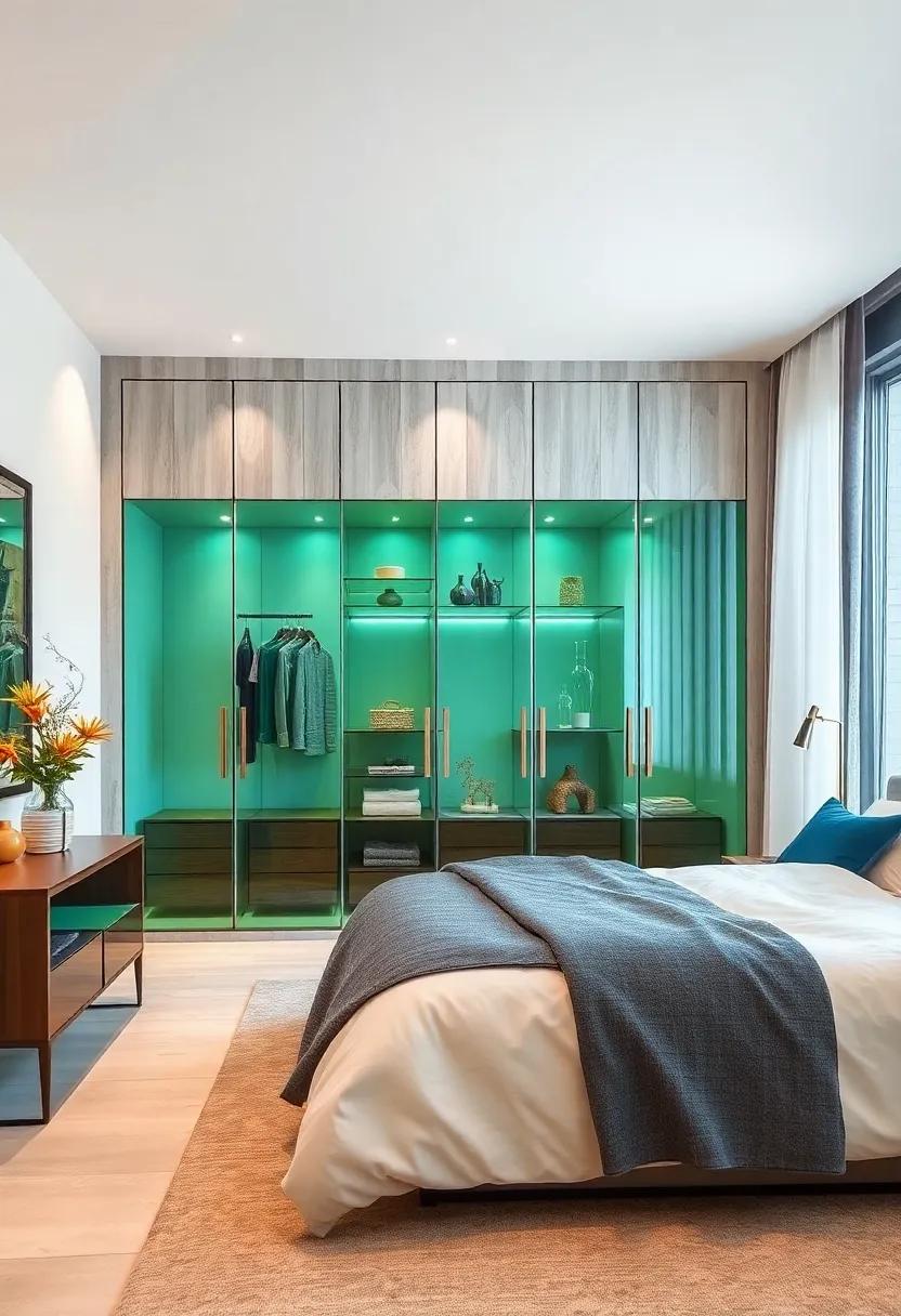 Transparent ‍Appeal: Choose glass-fronted wardrobes to create ⁤an illusion of ‍space and provide an elegant way to display your clothing