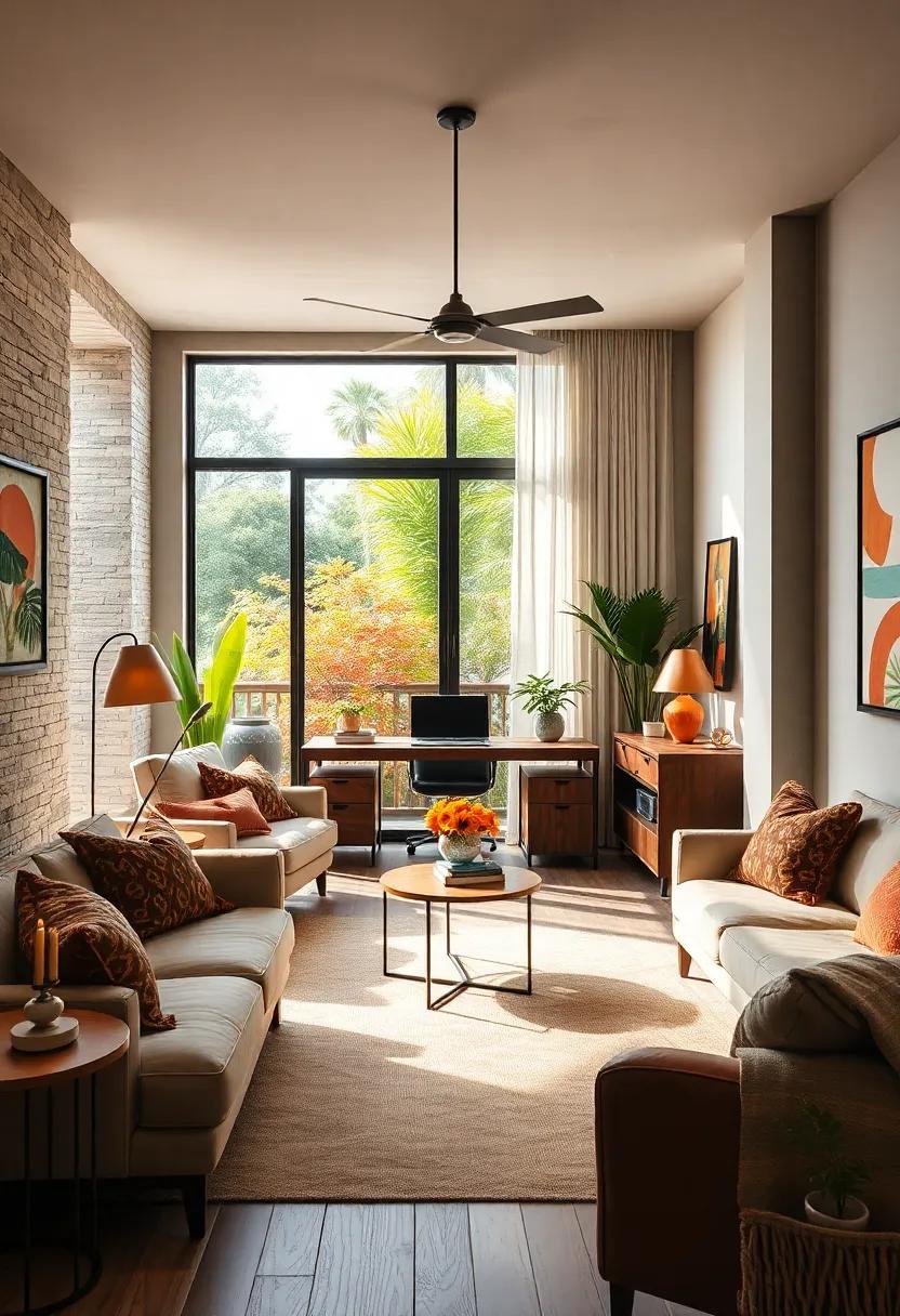 Add a Pop of Color ⁣Outdoors: if possible,create a view ‌of ‍a vibrant garden or balcony to keep your workspace refreshed and connected ‍to⁣ the outside world