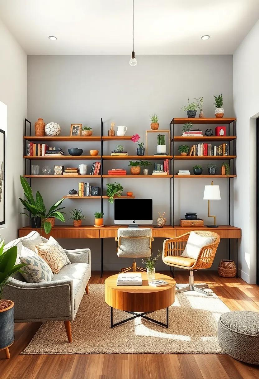 Customize Shelving Solutions: Use eclectic shelves to display books, ⁢plants, and ⁤cherished ⁣items, allowing for a personality-driven⁢ storage solution