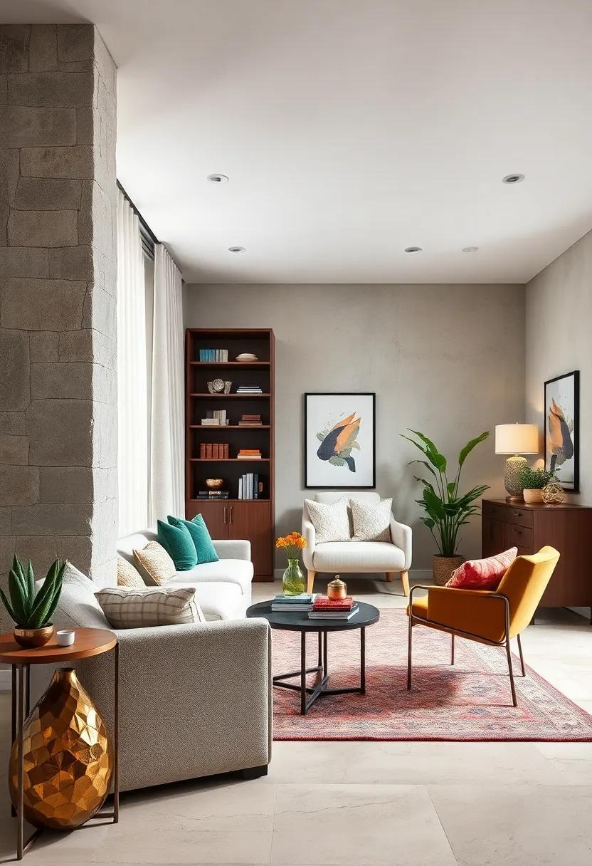 Play ‌with Textures:⁤ Combine soft textiles, metals, ‍and smooth finishes to ‍create⁢ a⁢ layered and visually⁢ stimulating environment