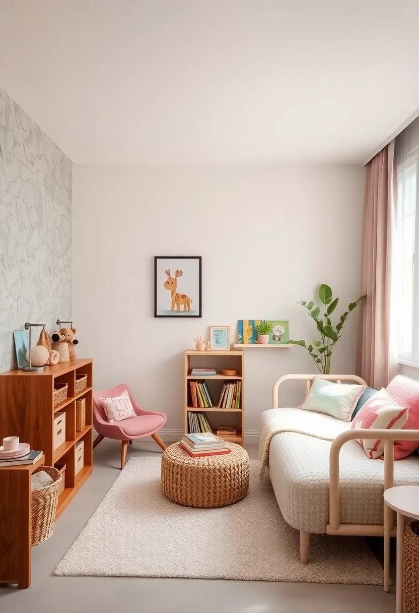 Storybook Corner: Designate a cozy corner with ⁢a small bookshelf​ filled ⁤with nature-themed children’s books ⁤to inspire a lifelong love for reading