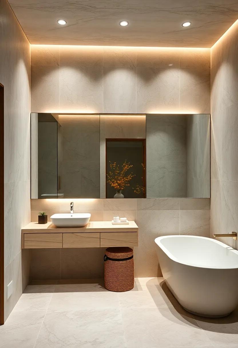 Enhance your bathroom with lighting mirrors that combine functionality with style, ensuring ‌both ⁤beauty and practicality